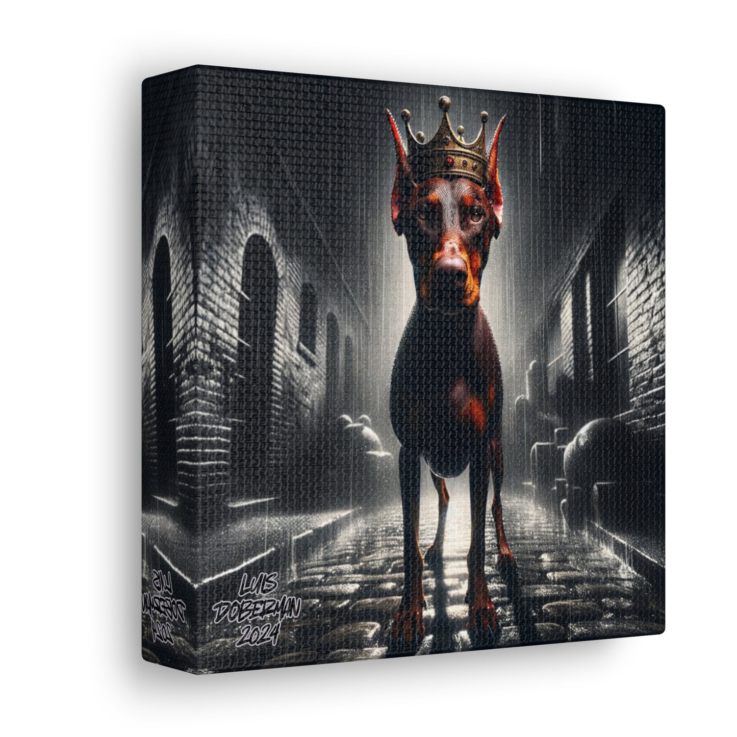 Luis Doberman 2024 Edition 026 Canvas