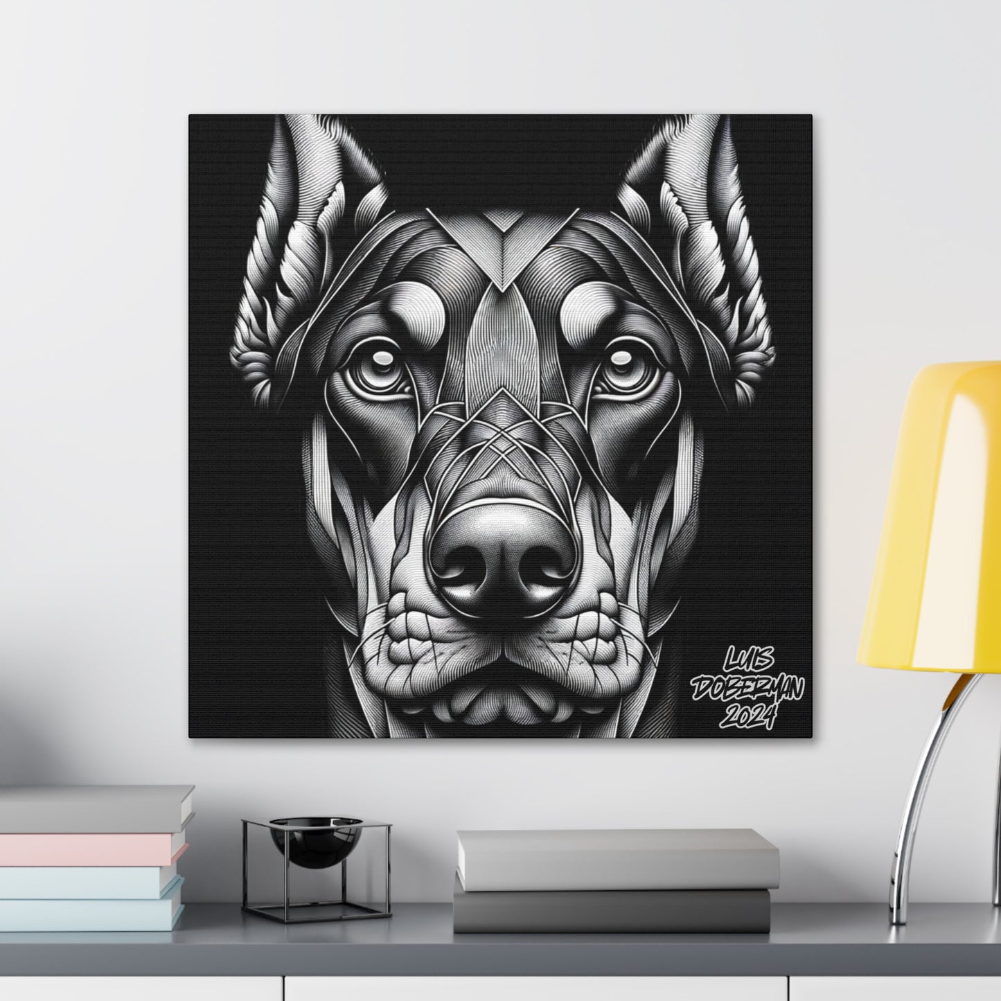 Luis Doberman 2024 Edition 046 Canvas