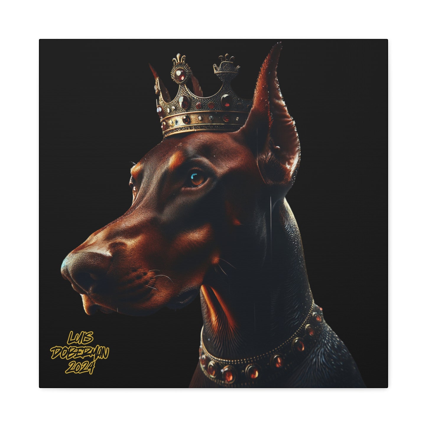 Luis Doberman 2024 Edition 023 Canvas
