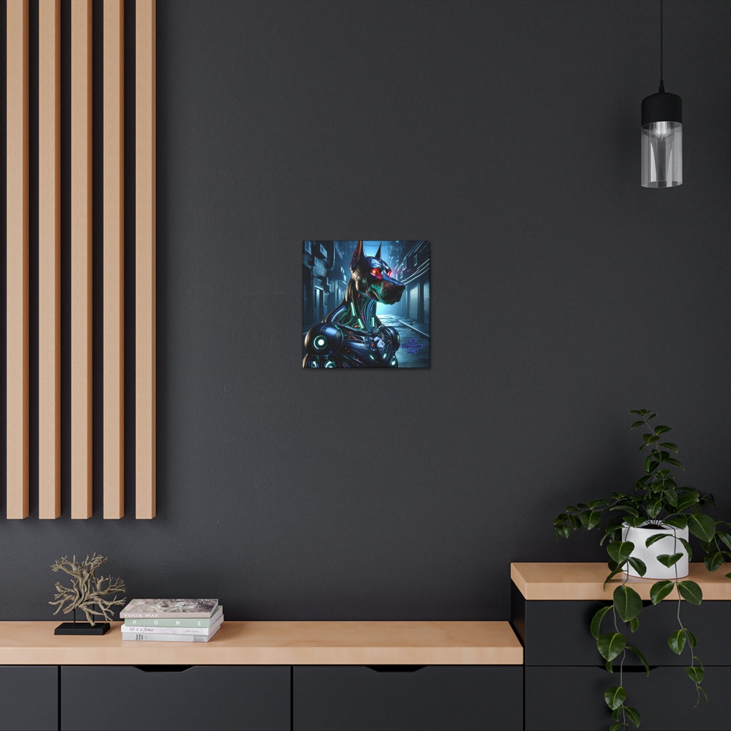 Luis Doberman 2024 Edition 017 Canvas Gallery Wraps