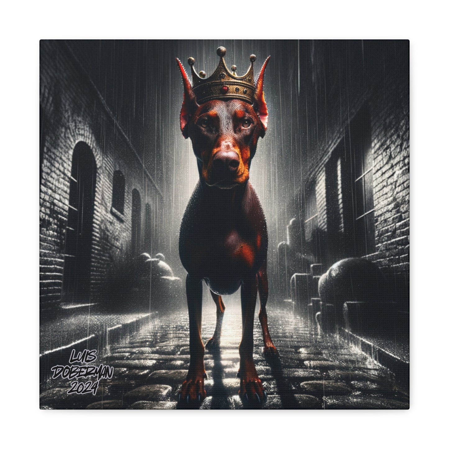 Luis Doberman 2024 Edition 026 Canvas