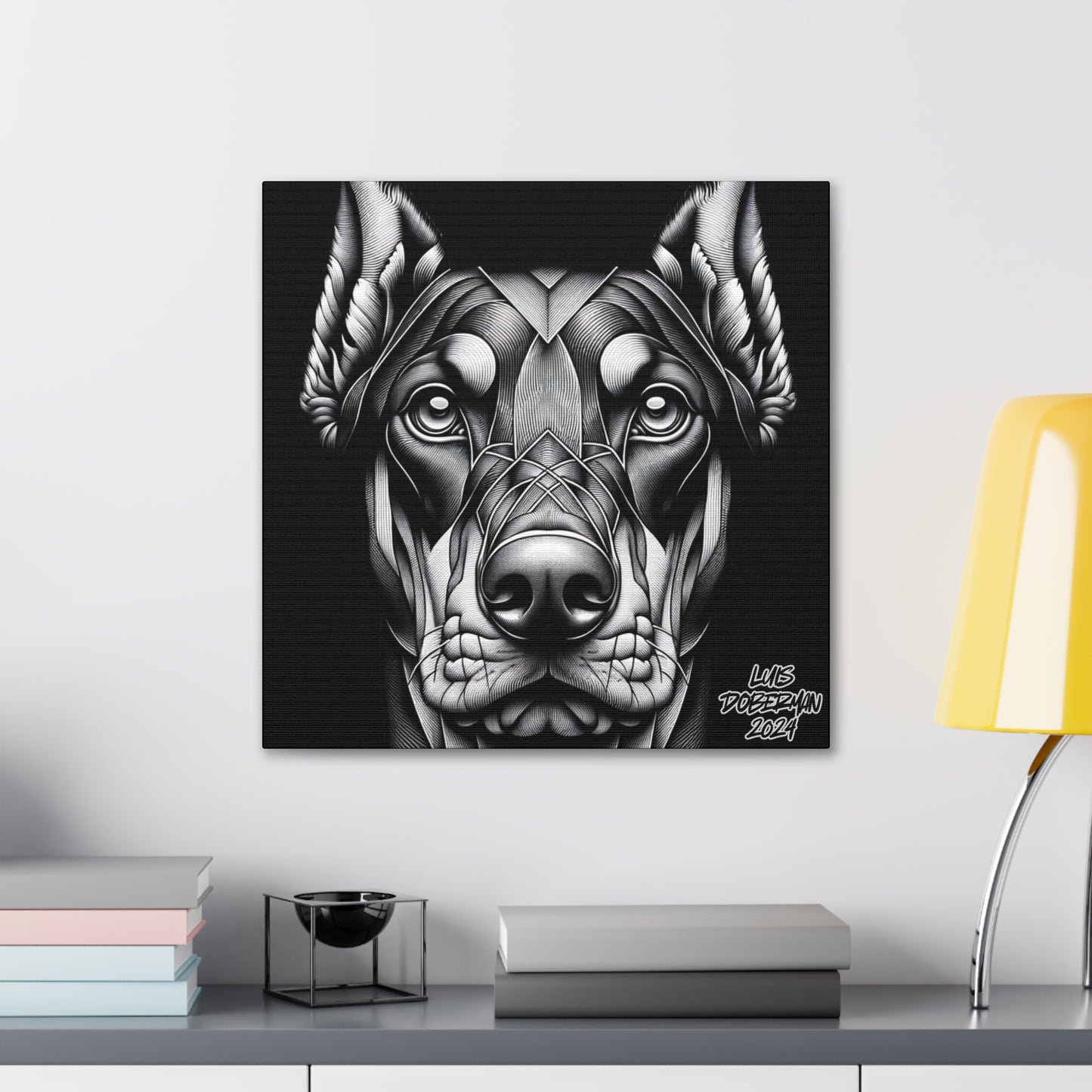 Luis Doberman 2024 Edition 046 Canvas