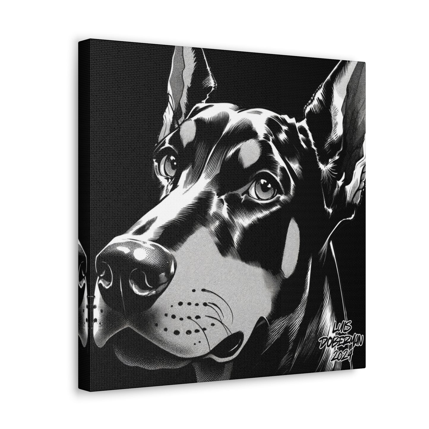 Luis Doberman 2024 Edition 048 Canvas