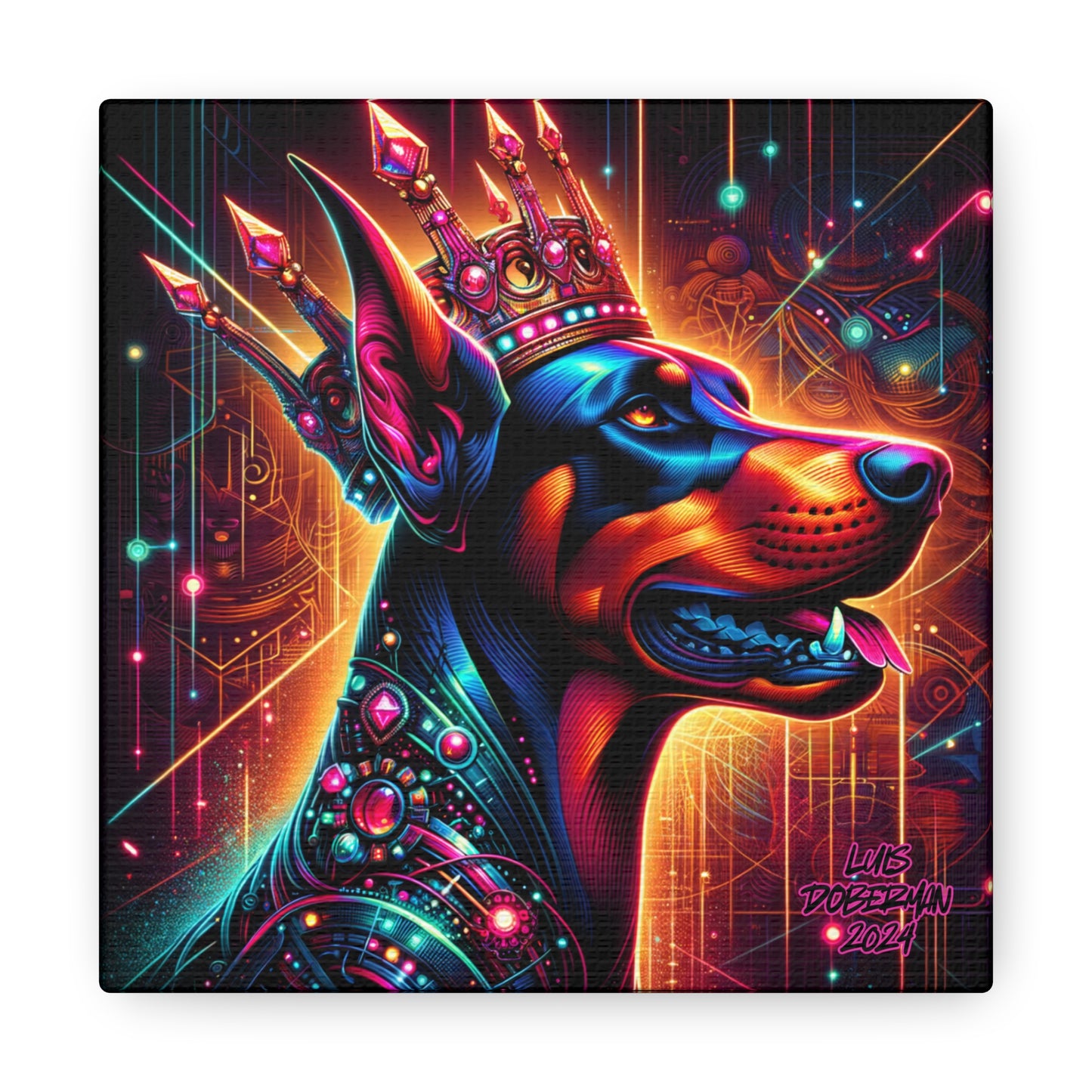 Luis Doberman 2024 Edition 035 Canvas