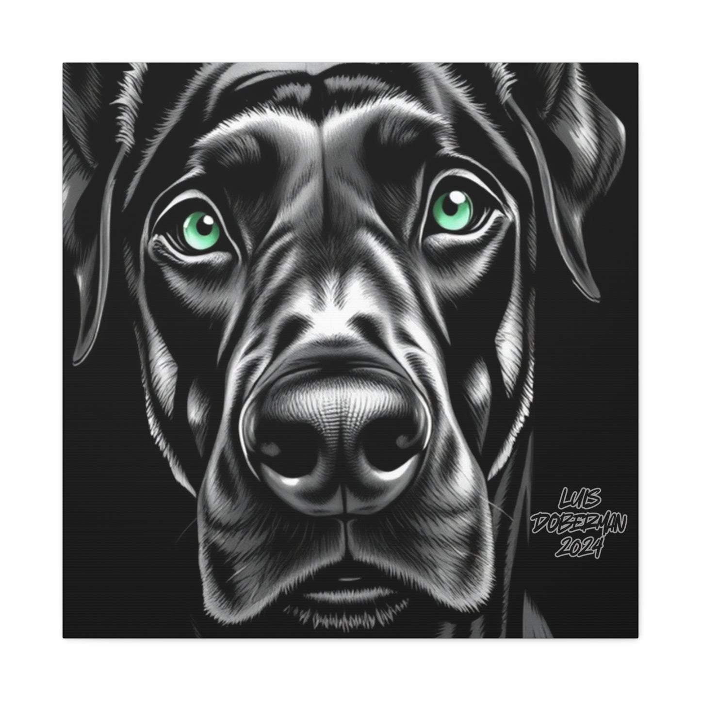 Luis Doberman 2024 Edition 016 Canvas