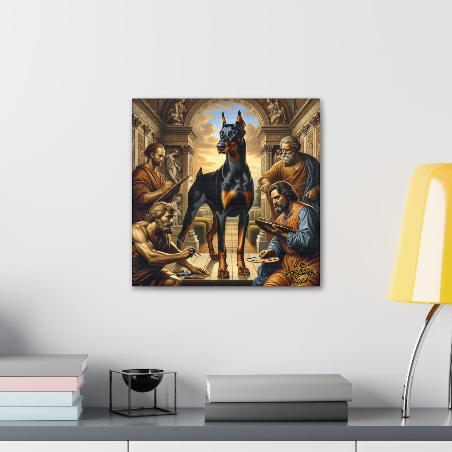 Luis Doberman 2024 Edition 018 Canvas