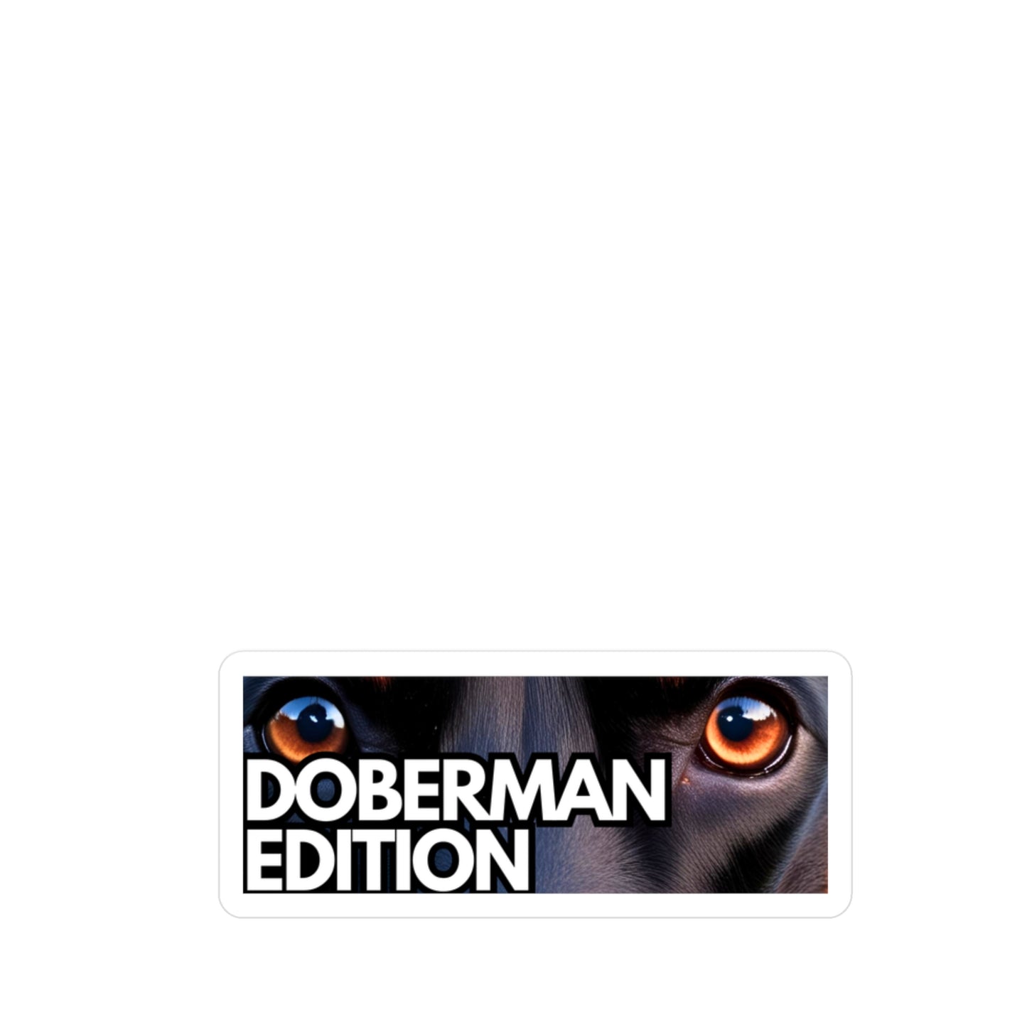 Doberman Edition Kiss-Cut Vinyl Decals