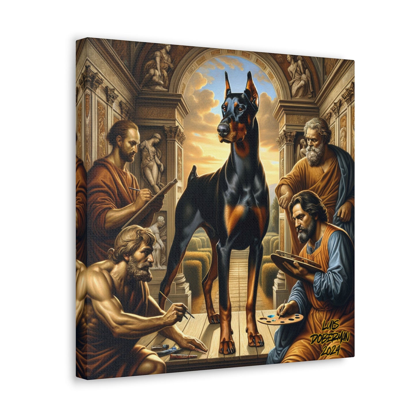 Luis Doberman 2024 Edition 018 Canvas