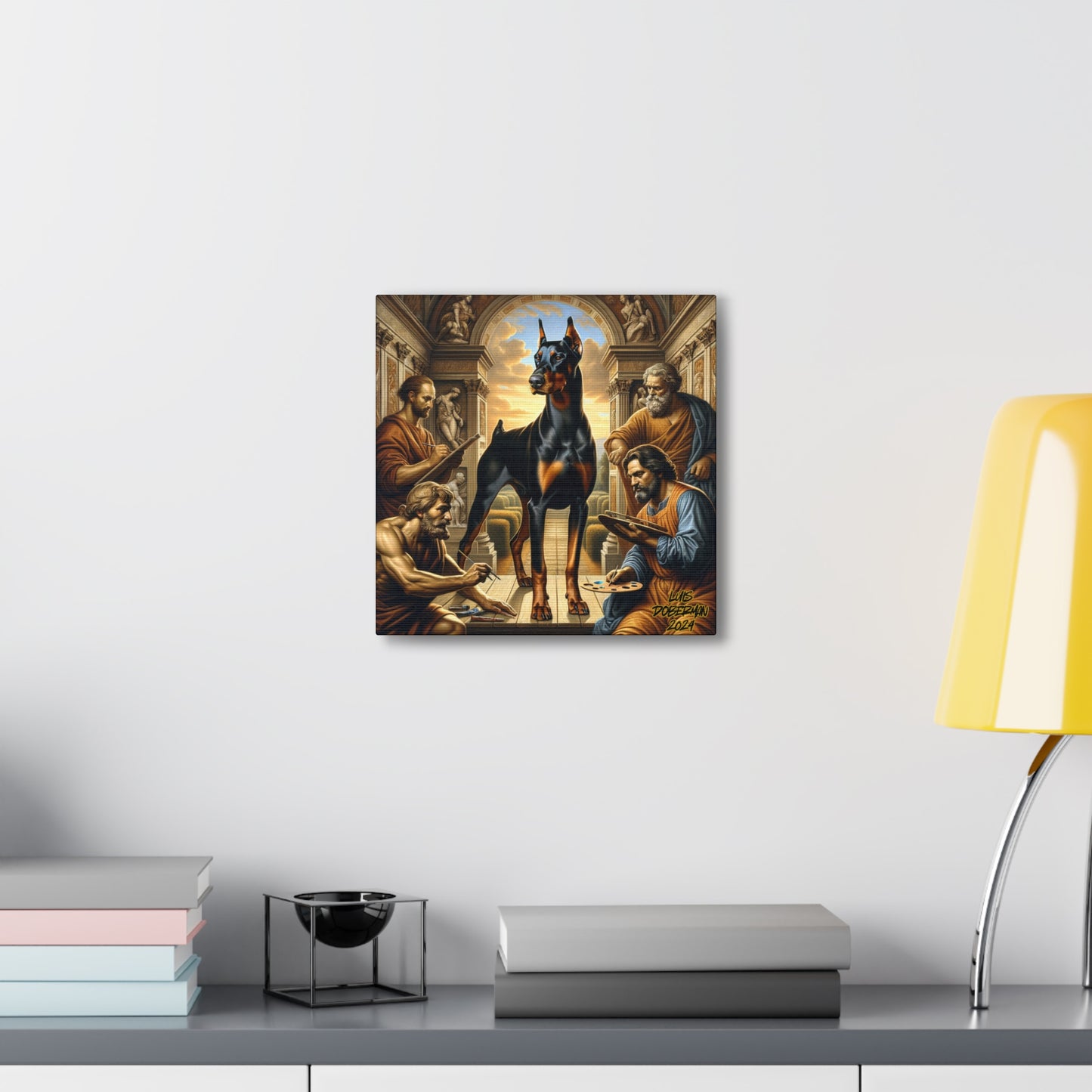 Luis Doberman 2024 Edition 018 Canvas