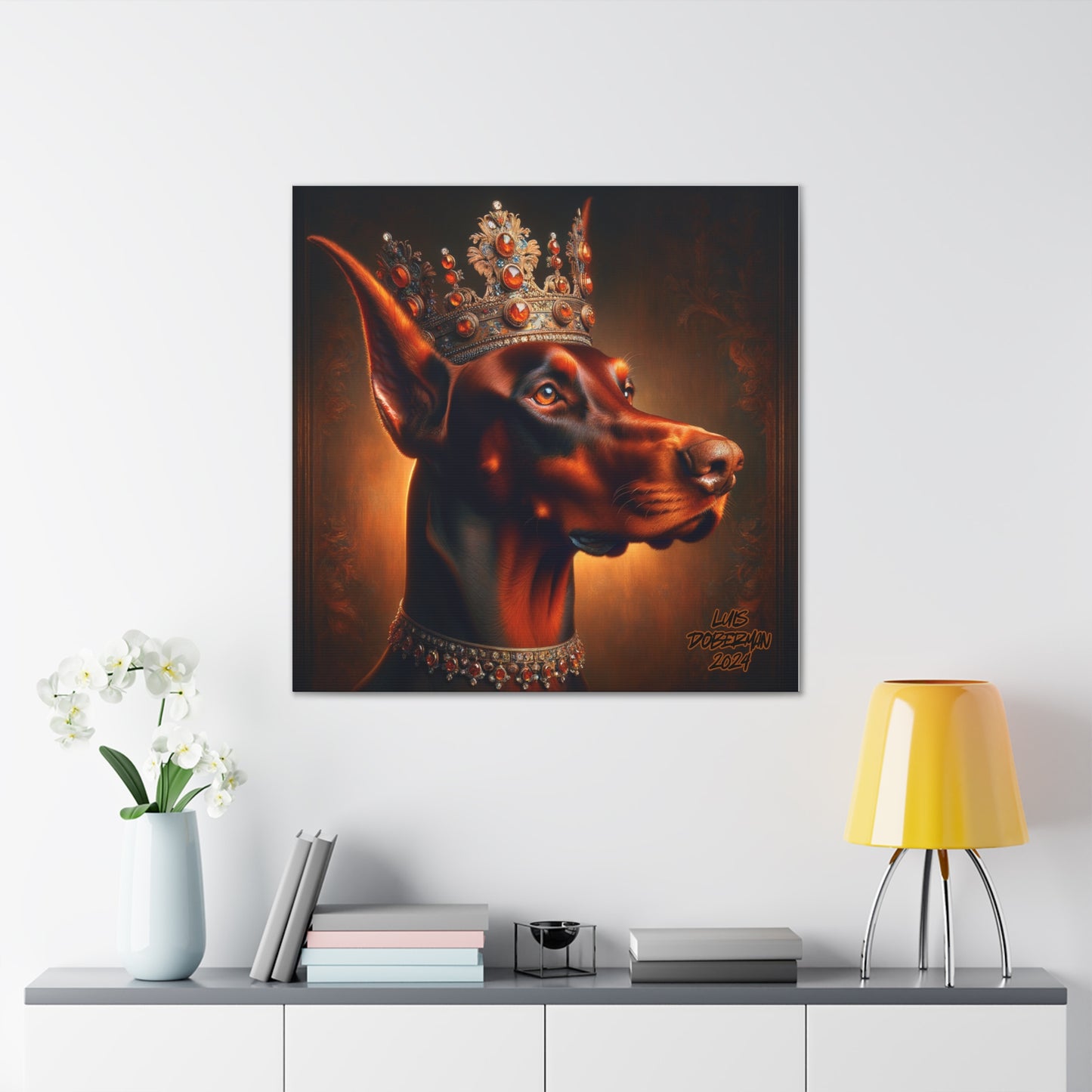 Luis Doberman 2024 Edition 032 Canvas