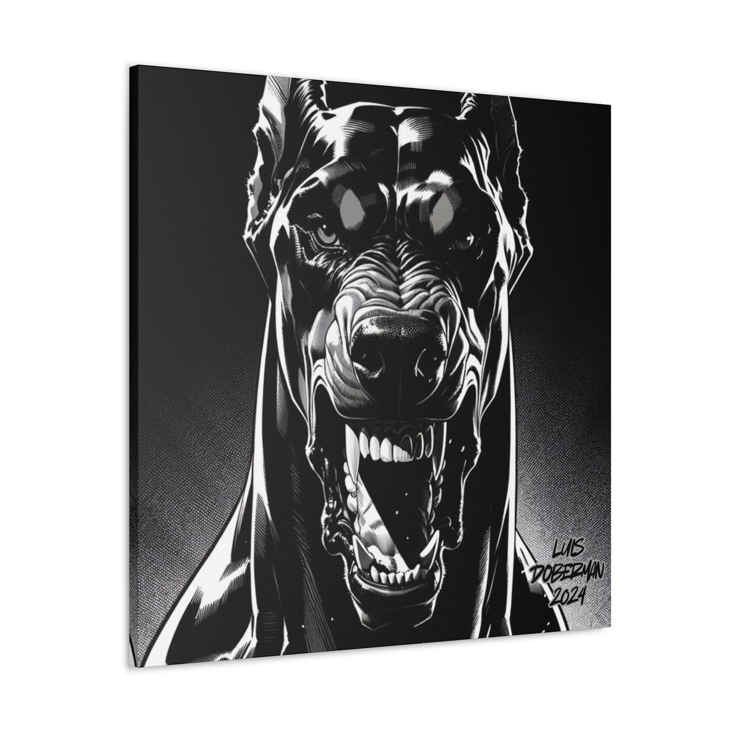 Luis Doberman 2024 Edition 052 Canvas