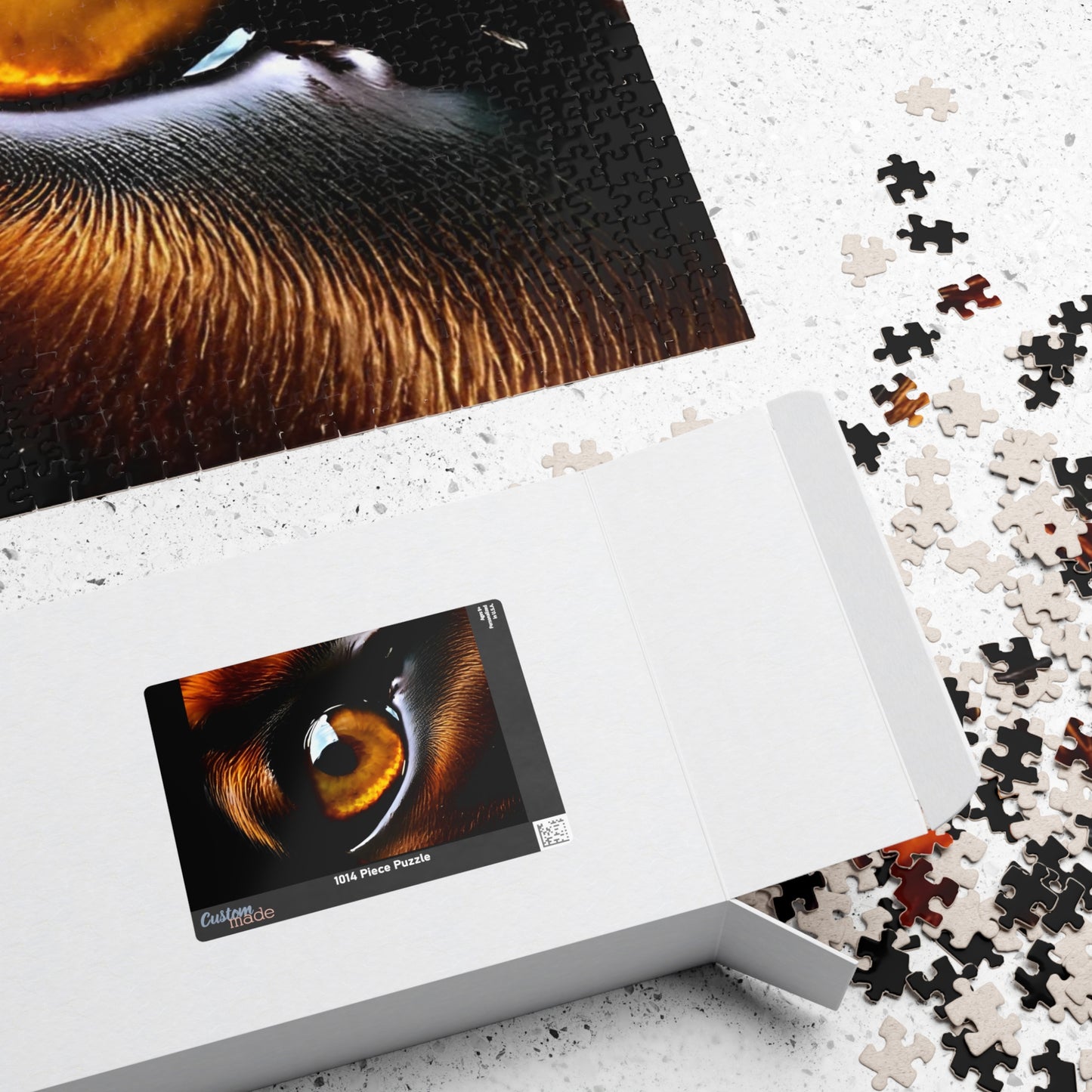 Eye 2 Doberman Puzzle (110, 252, 520, 1014-piece)