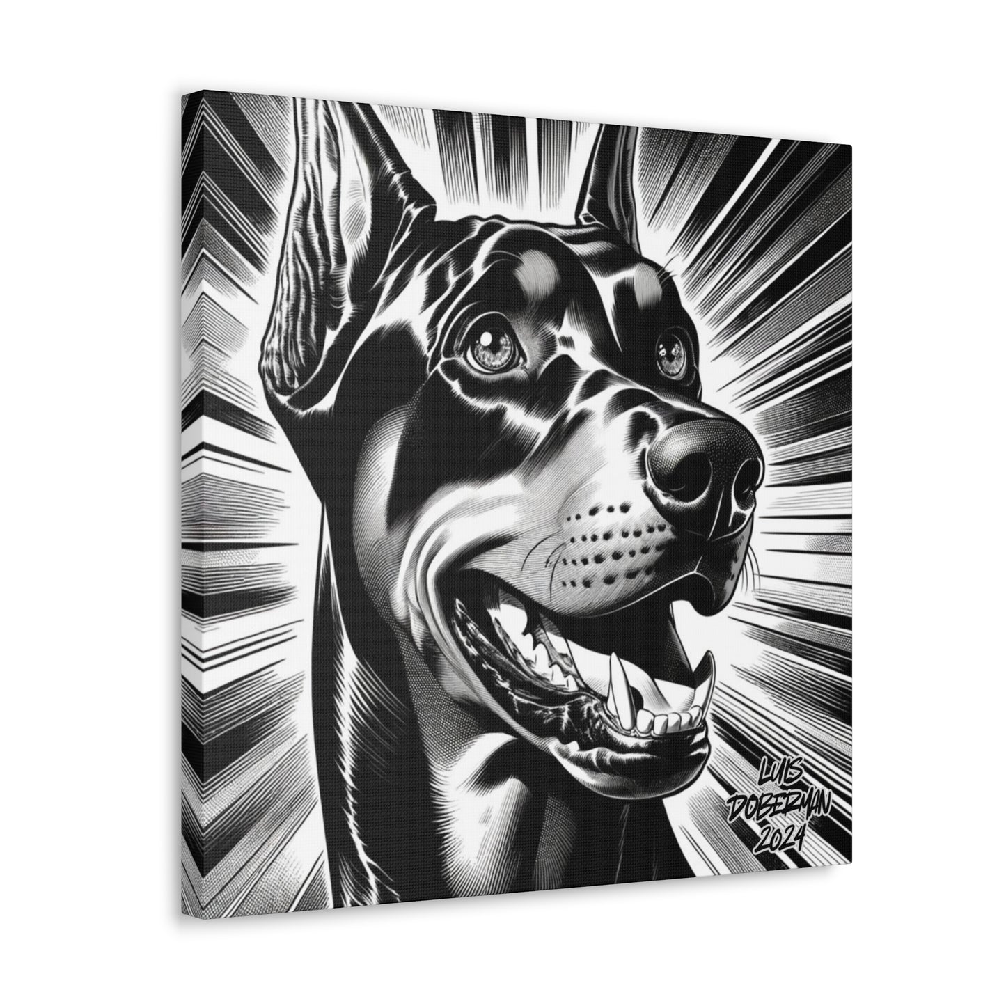 Luis Doberman 2024 Edition 049 Canvas