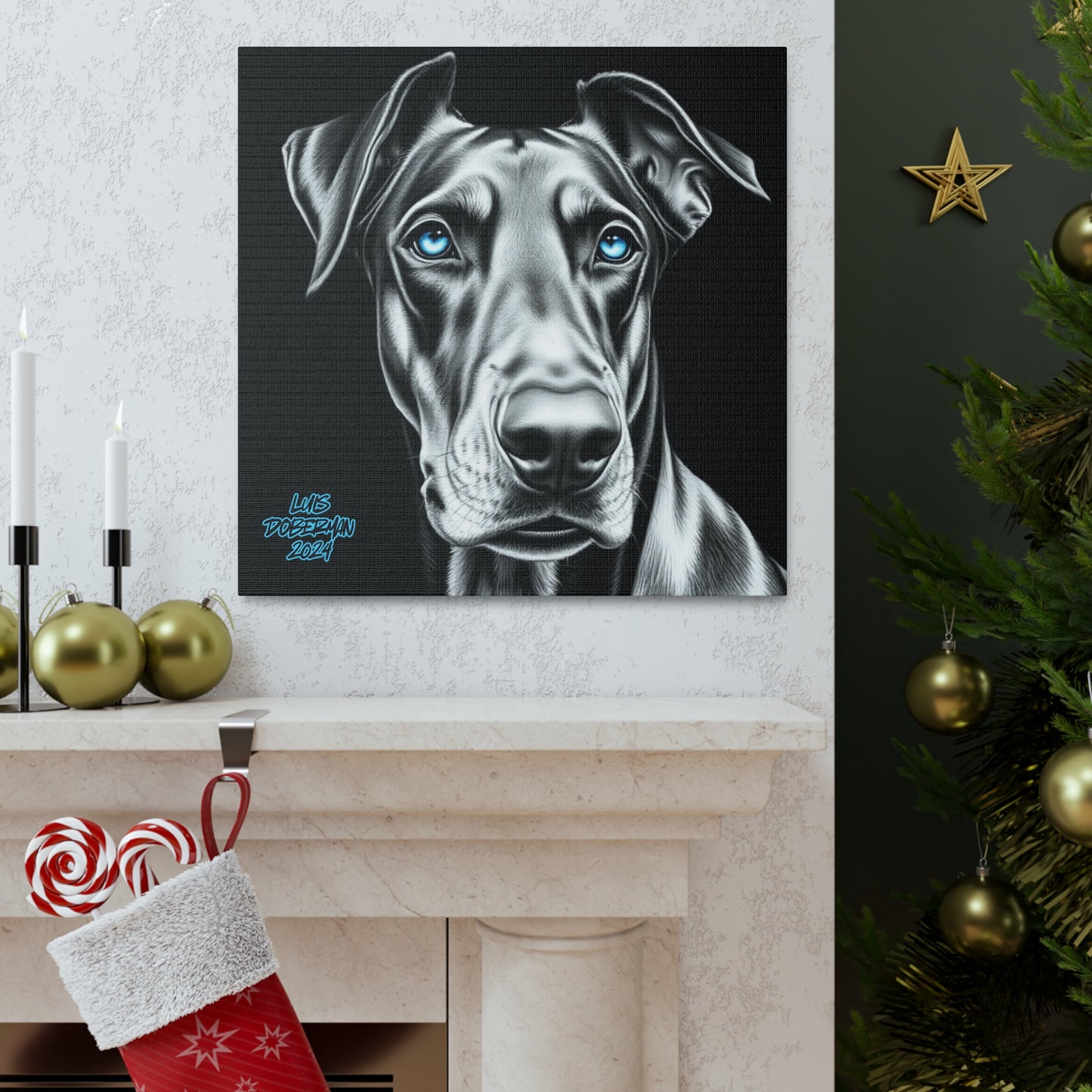 Luis Doberman 2024 Edition 015 Canvas