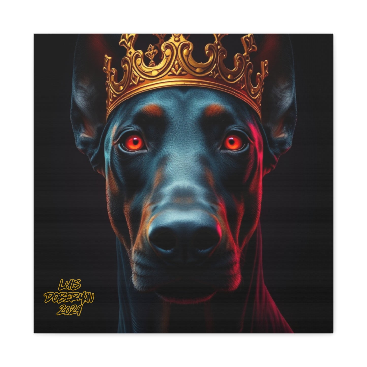 Luis Doberman 2024 Edition 033 Canvas