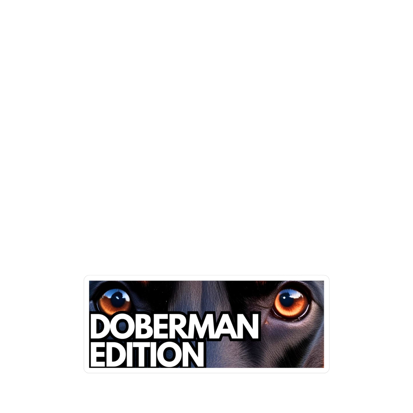 Doberman Edition Kiss-Cut Vinyl Decals