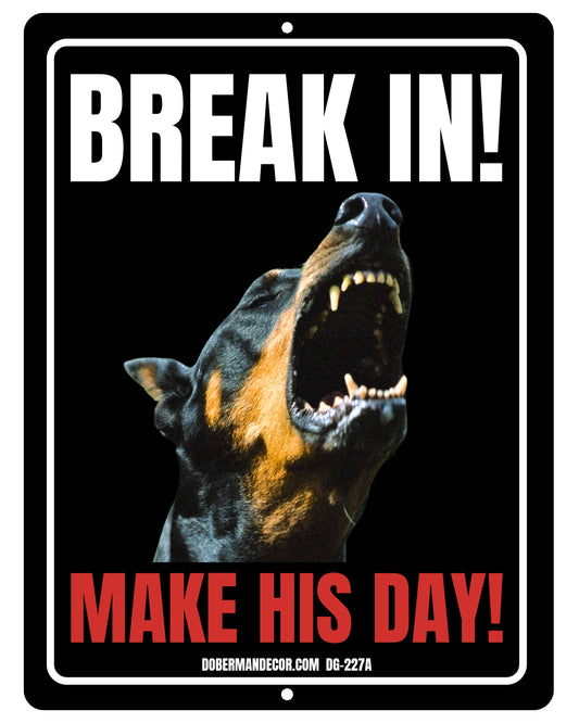 Doberman Sign DG-227