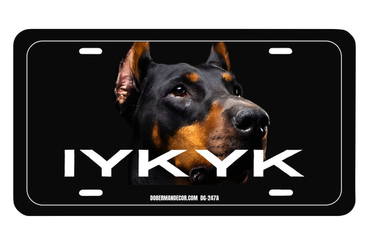 Aluminum License Plates PDG-247