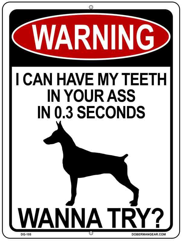 Doberman Sign DG105