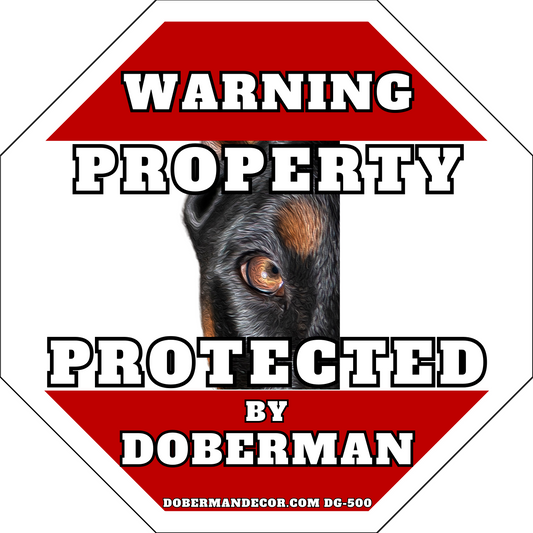 12" Octagon Aluminum Sign DG500