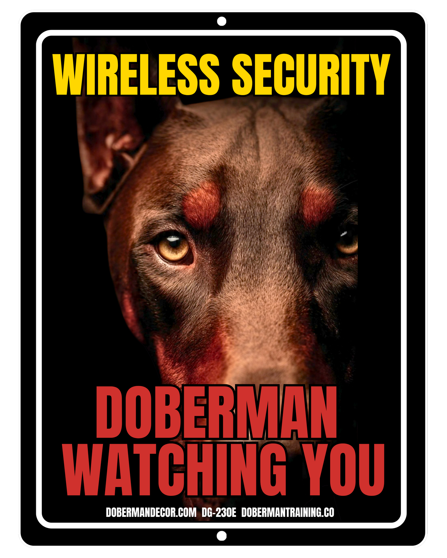 Doberman Sign DG230