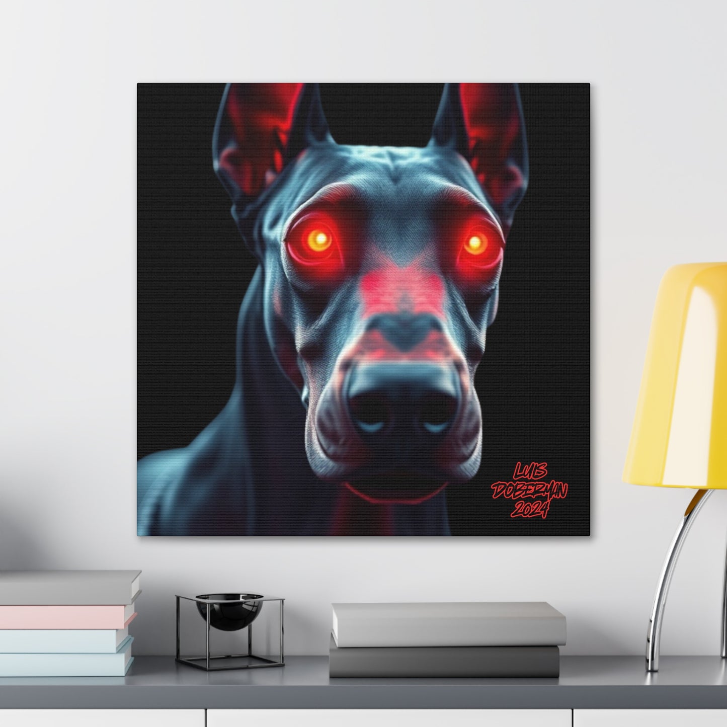 Luis Doberman 2024 Edition 008 Canvas Gallery Wraps