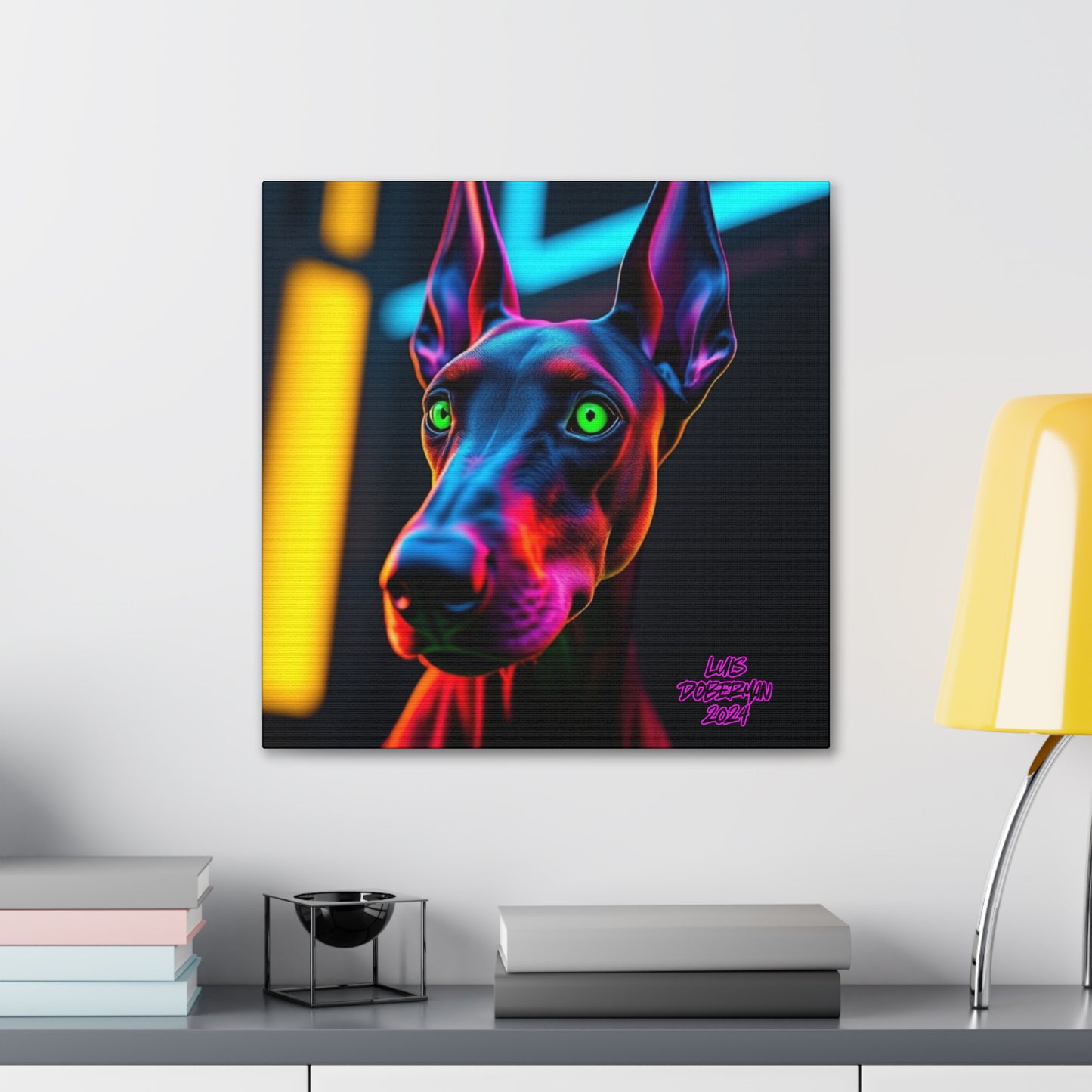 Luis Doberman 2024 Edition 002 Canvas