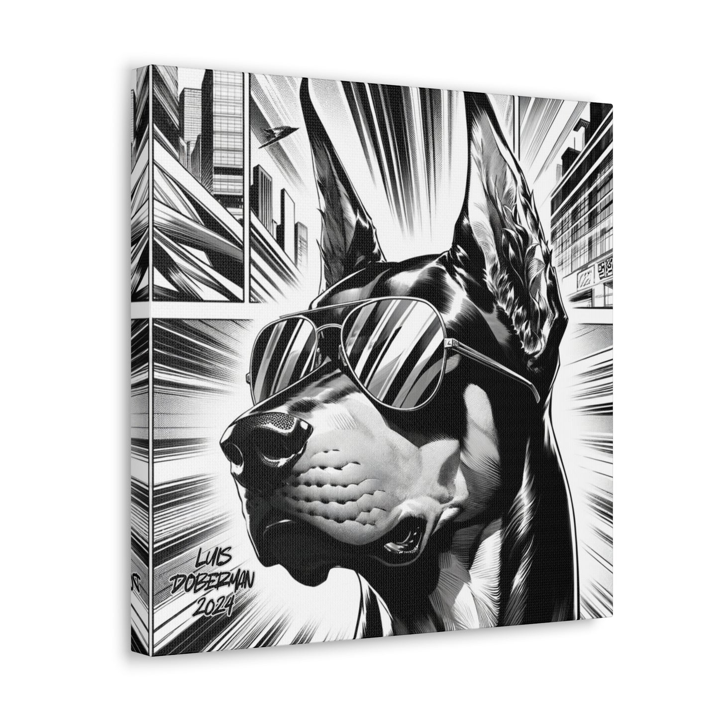 Luis Doberman 2024 Edition 037 Canvas