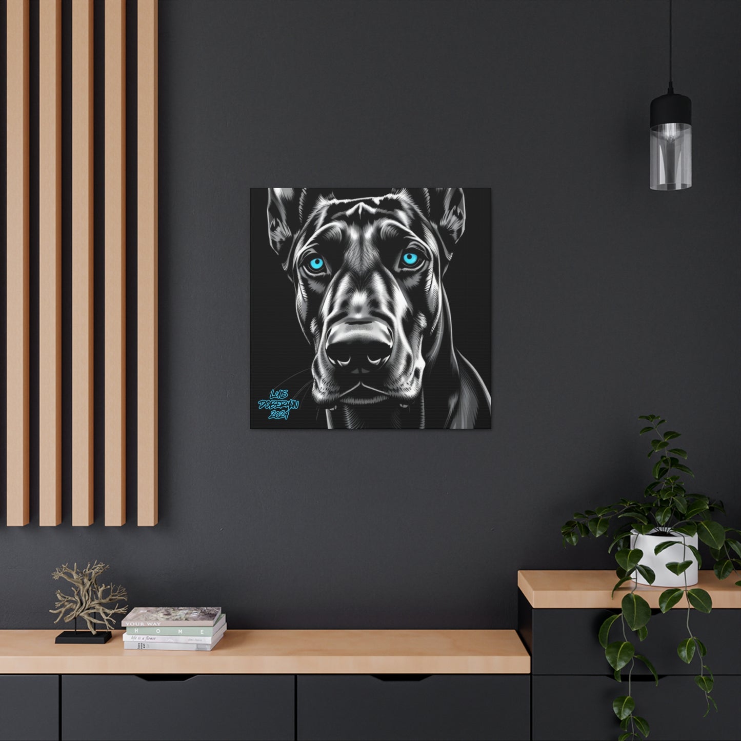 Luis Doberman 2024 Edition 004 Canvas