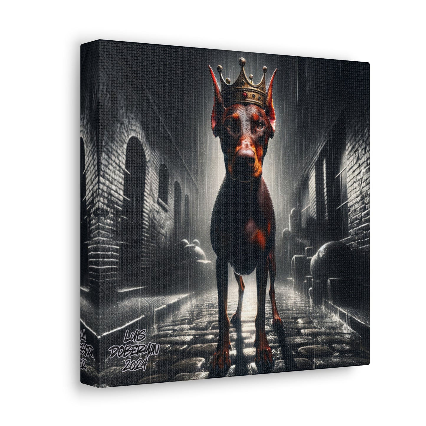 Luis Doberman 2024 Edition 026 Canvas