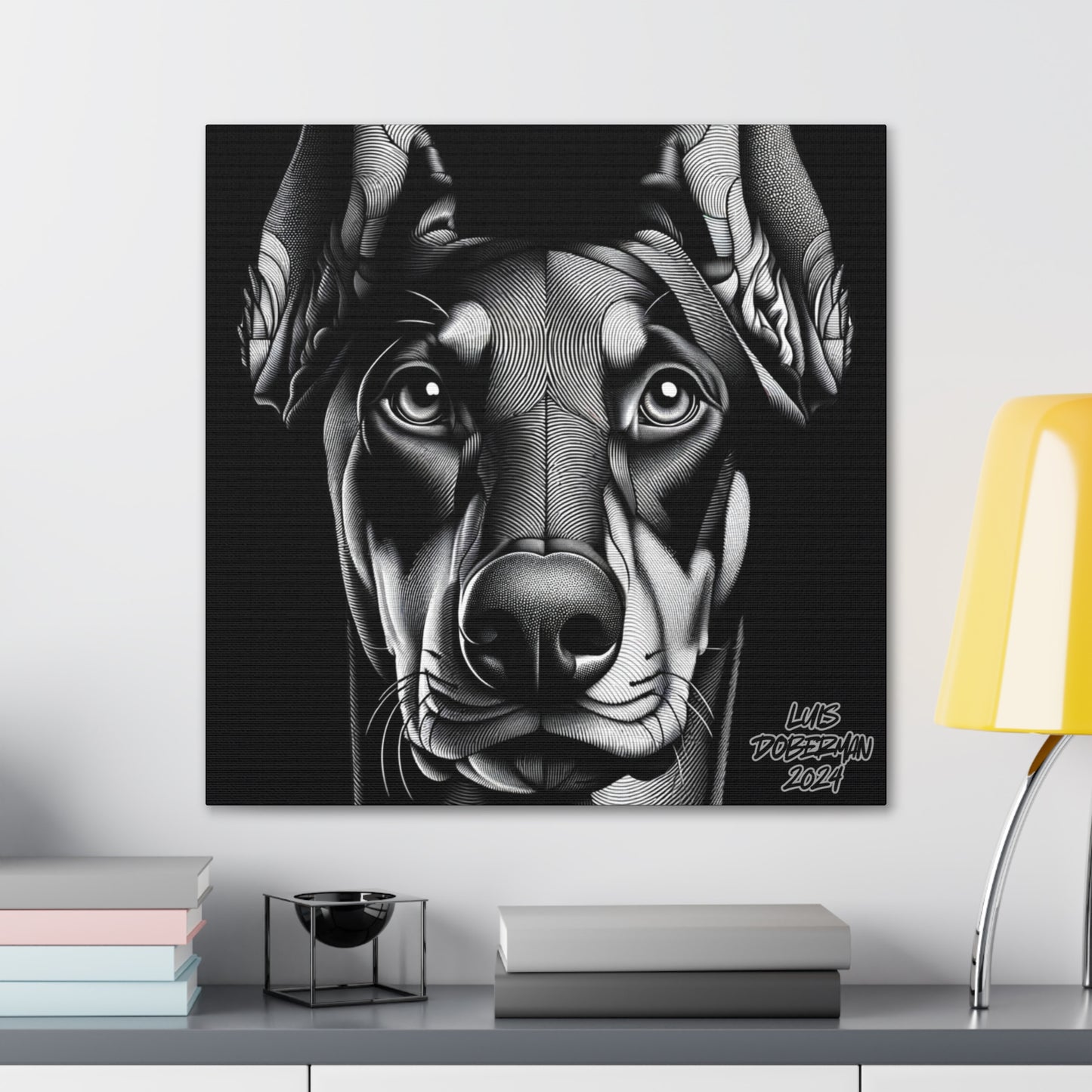 Luis Doberman 2024 Edition 044 Canvas