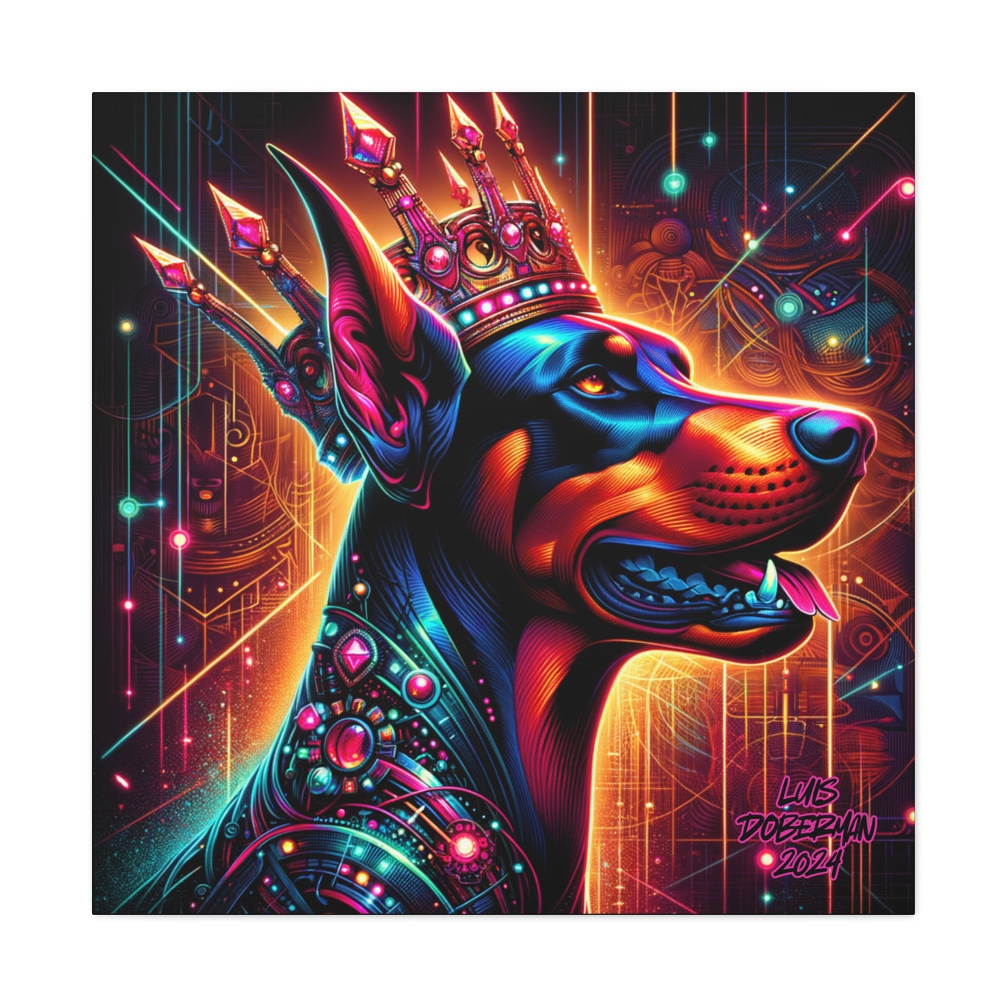 Luis Doberman 2024 Edition 035 Canvas