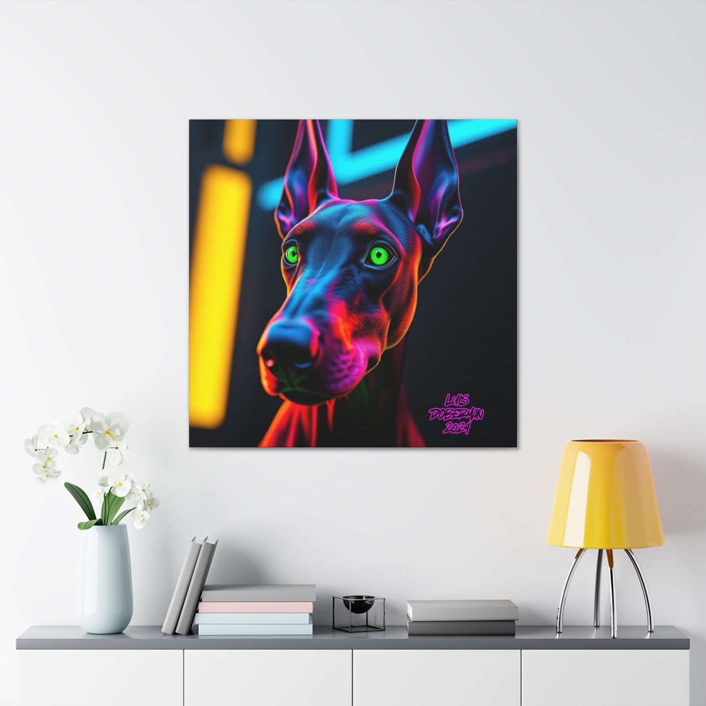 Luis Doberman 2024 Edition 002 Canvas