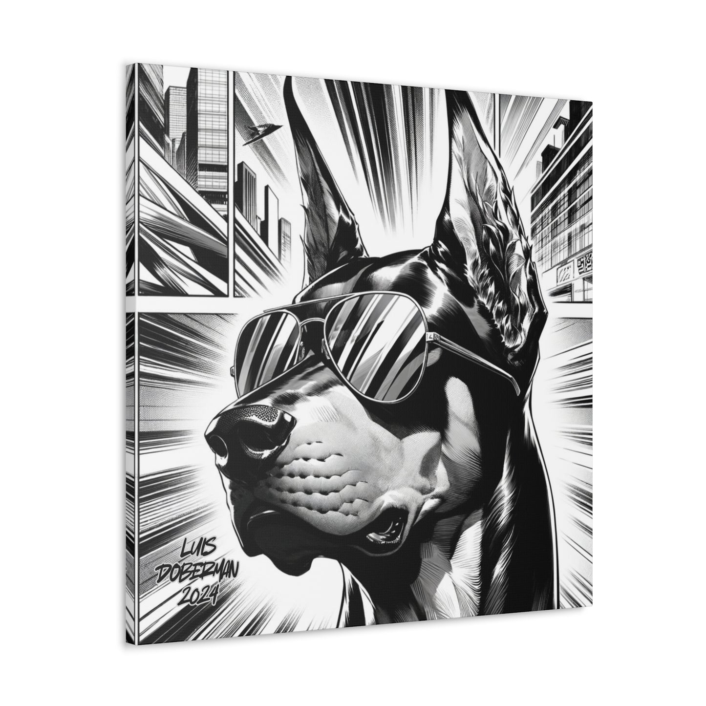 Luis Doberman 2024 Edition 037 Canvas