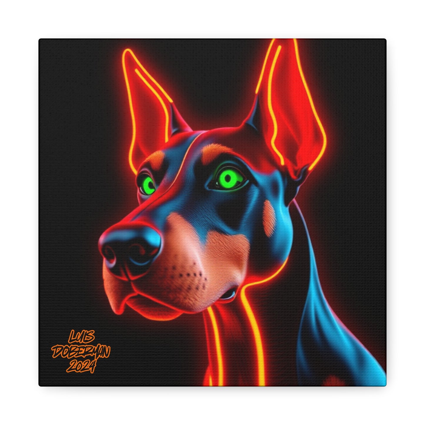 Luis Doberman 2024 Edition 040 Canvas