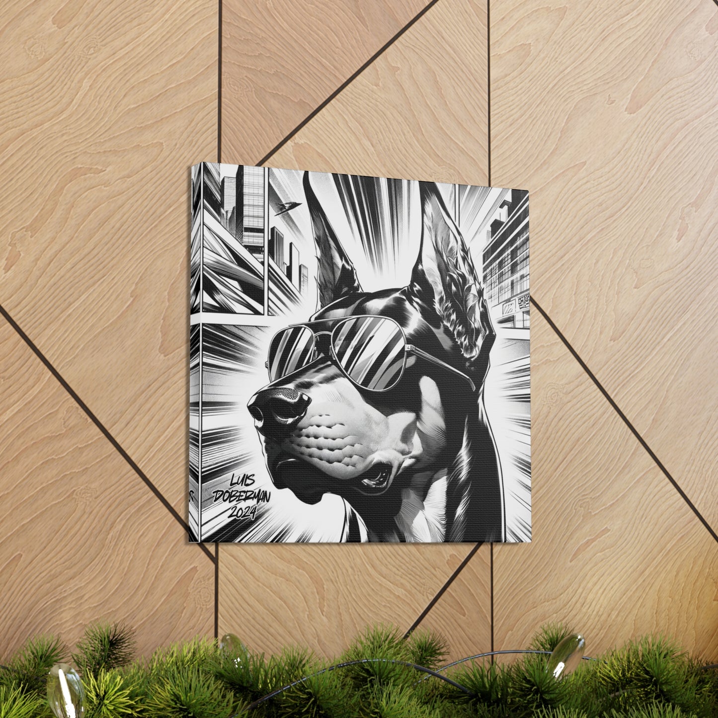 Luis Doberman 2024 Edition 037 Canvas