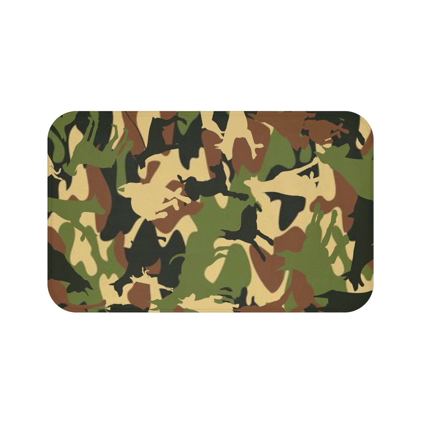 Food/Water Mat Dobie Brown Camo