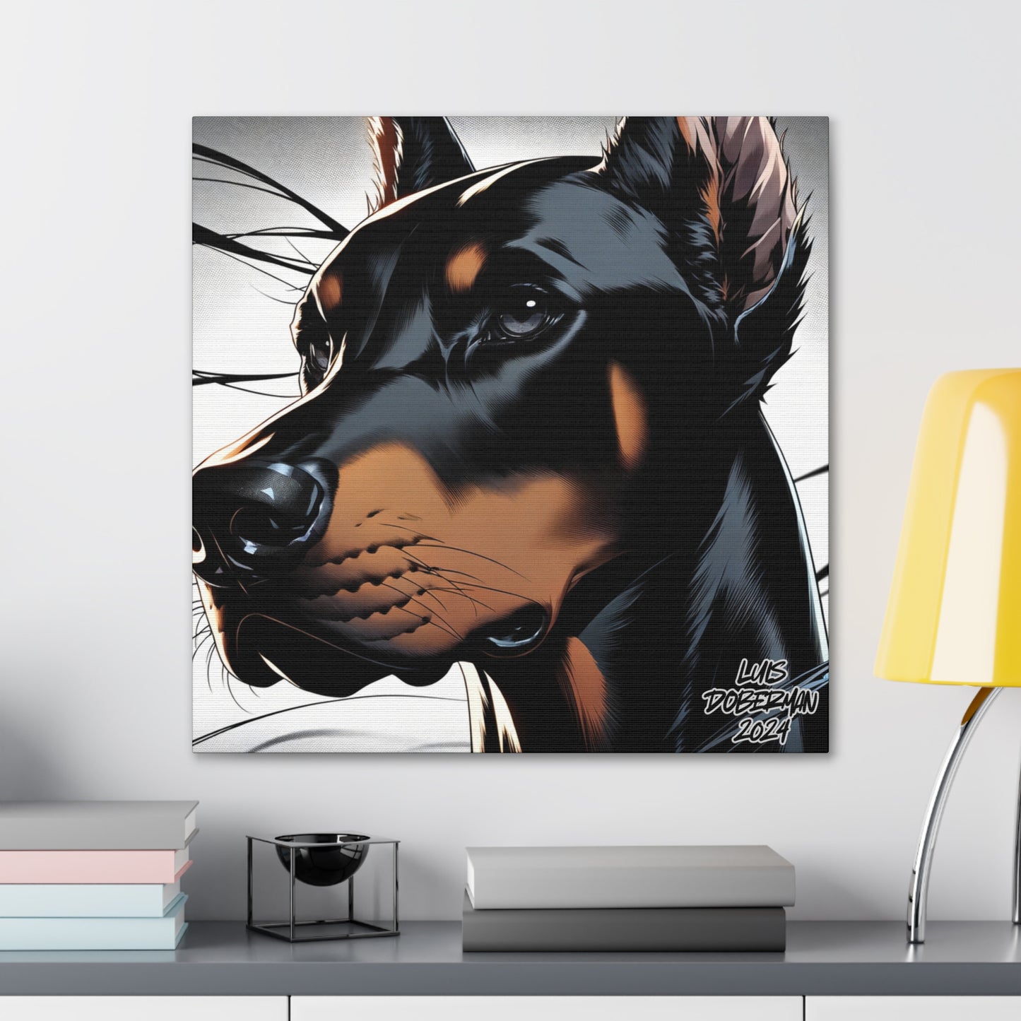 Luis Doberman 2024 Edition 047 Canvas