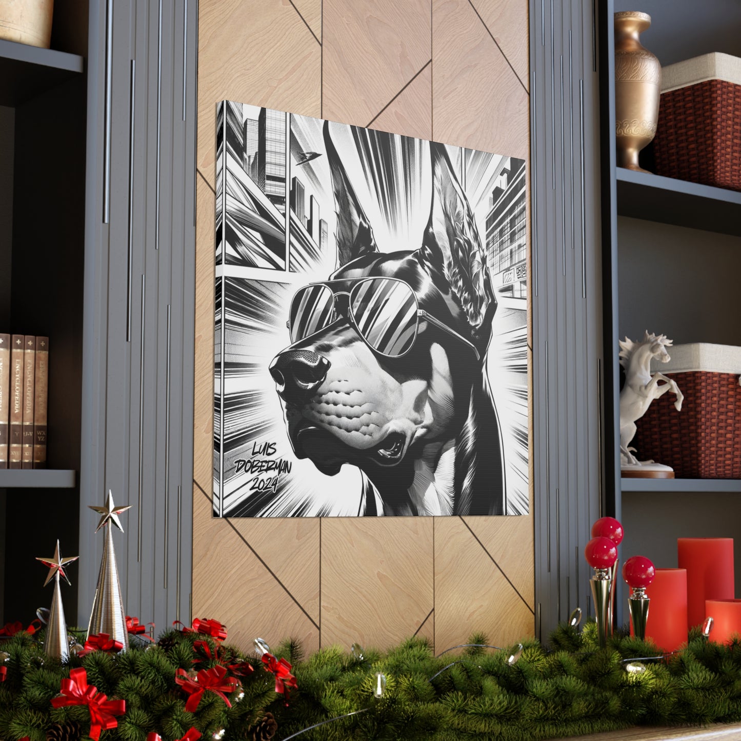 Luis Doberman 2024 Edition 037 Canvas