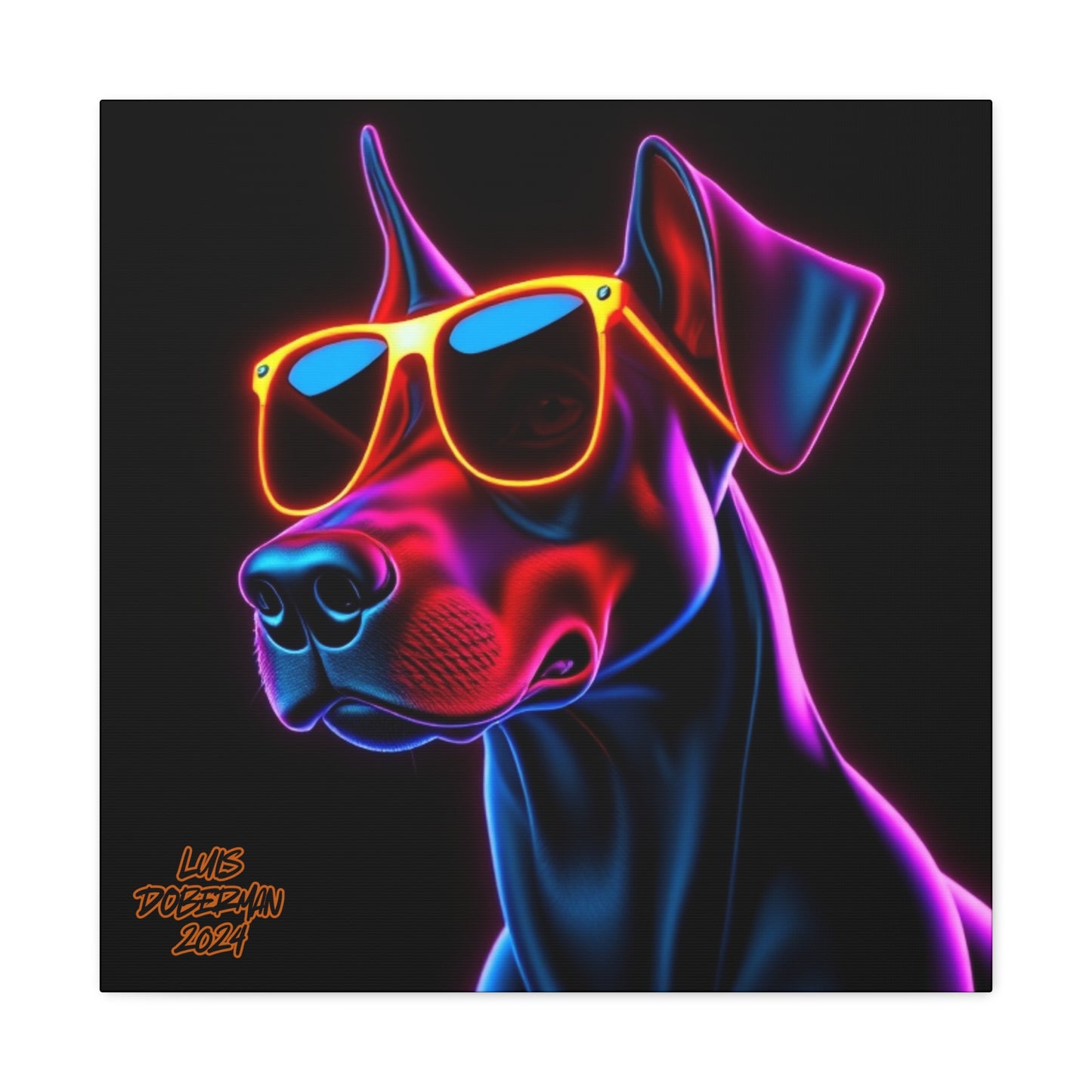 Luis Doberman 2024 Edition 039 Canvas