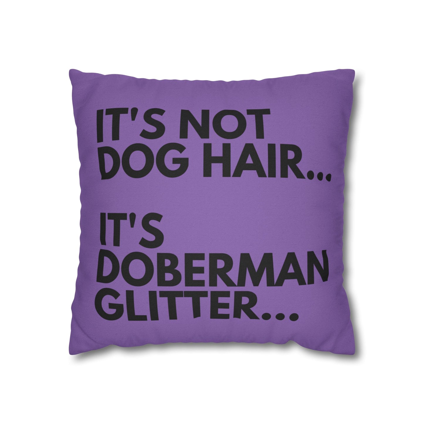 Glitter 2 Light Purple Square Pillowcase