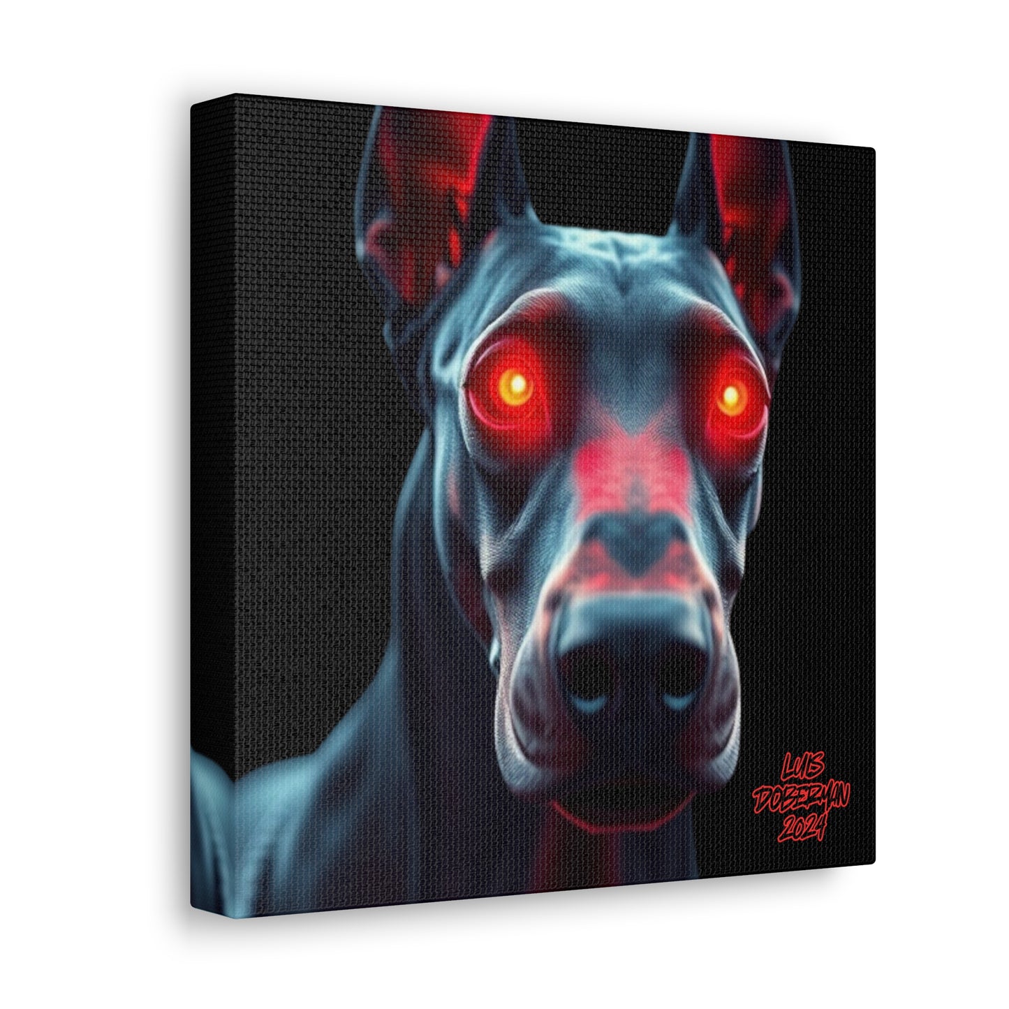 Luis Doberman 2024 Edition 008 Canvas Gallery Wraps