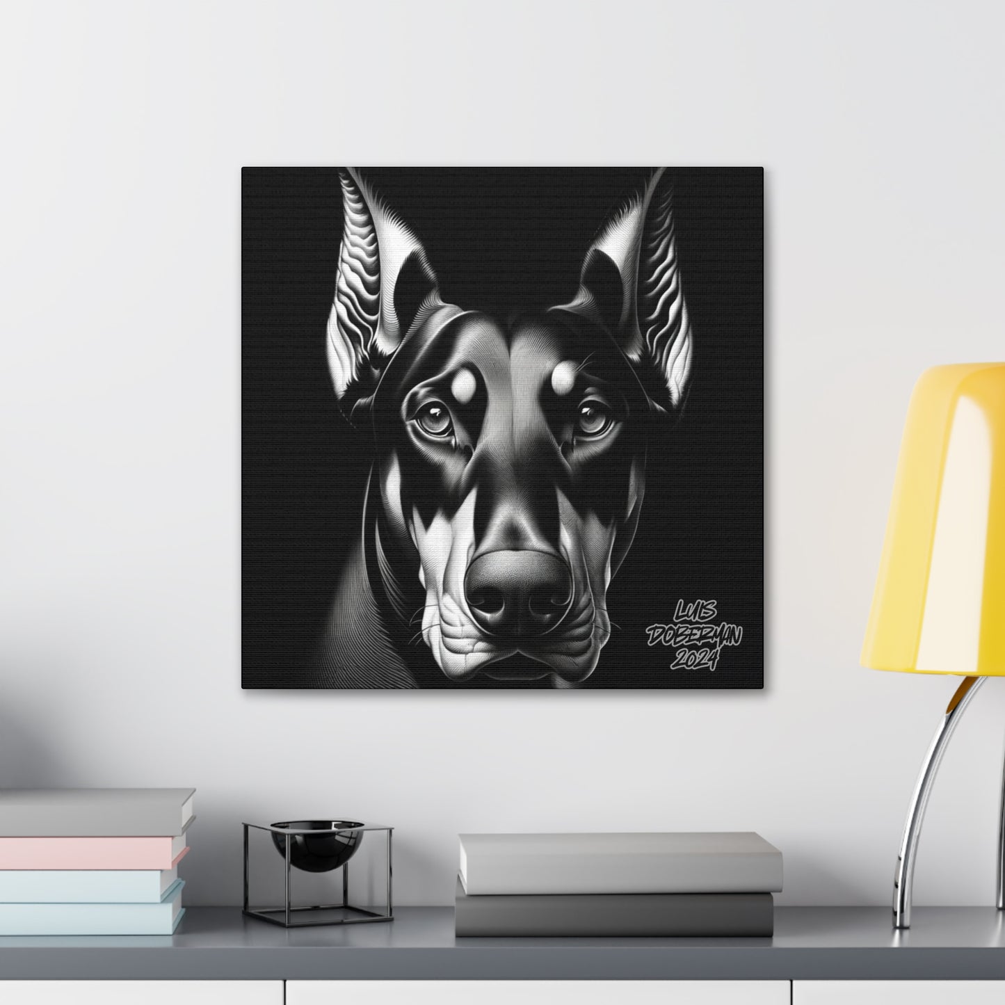 Luis Doberman 2024 Edition 042 Canvas