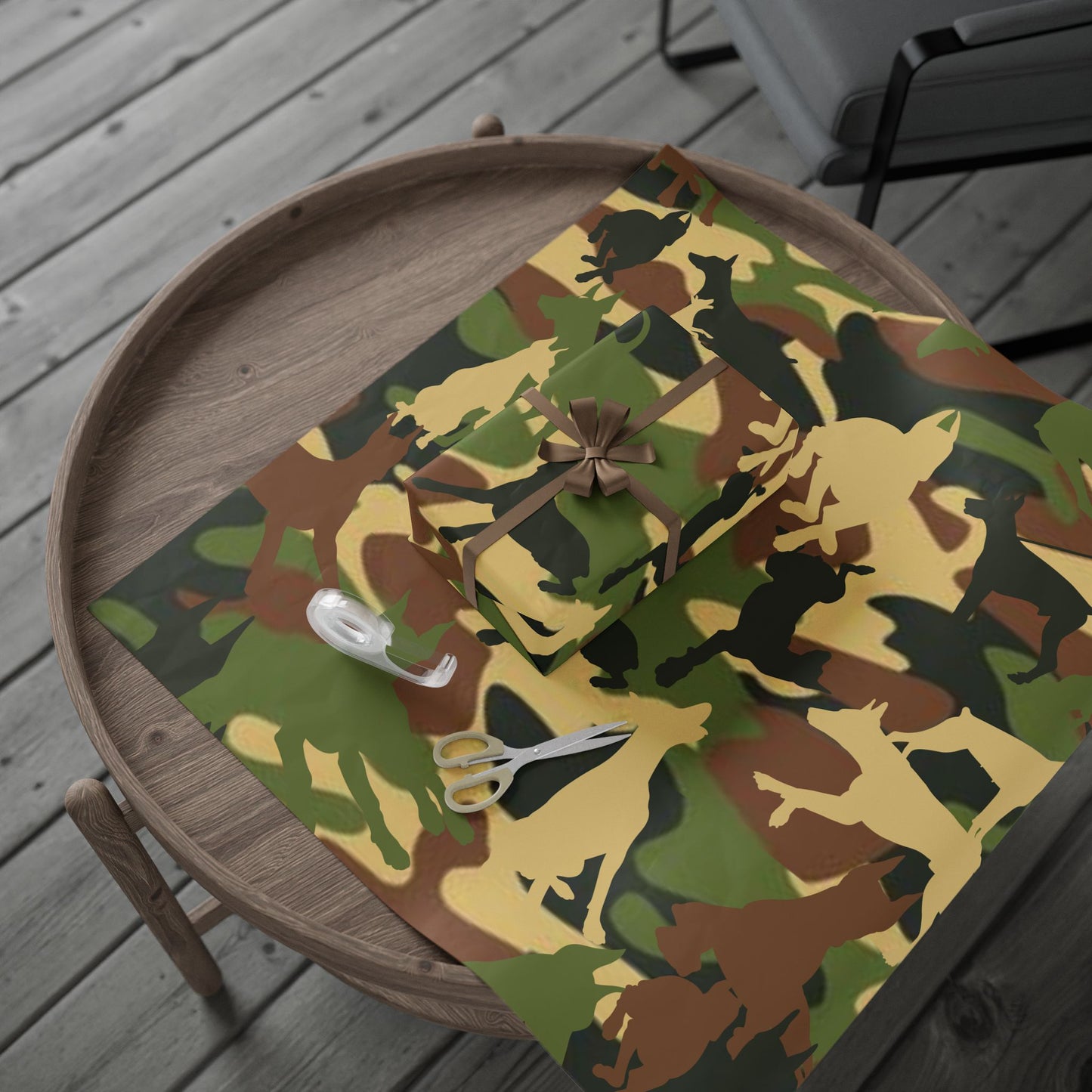 Camo 7 Doberman Pattern Wrapping Papers