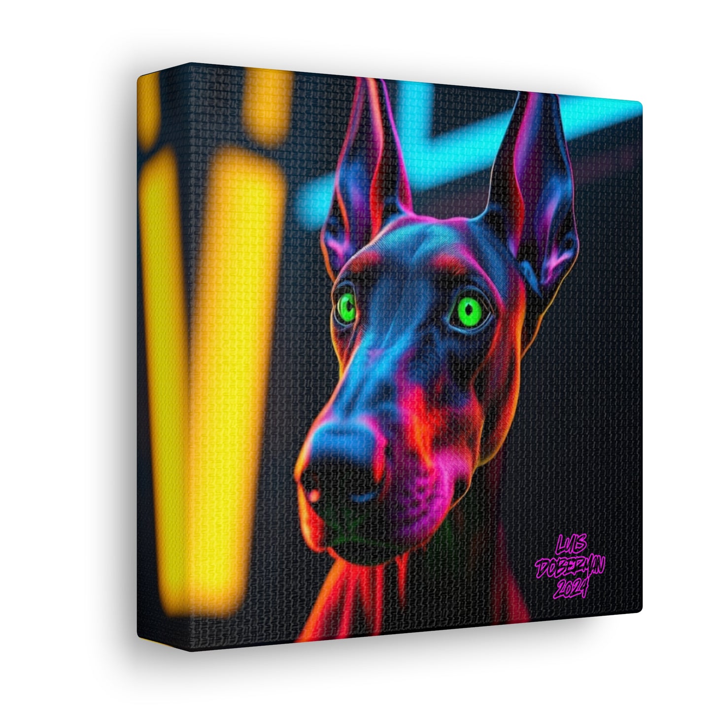 Luis Doberman 2024 Edition 002 Canvas