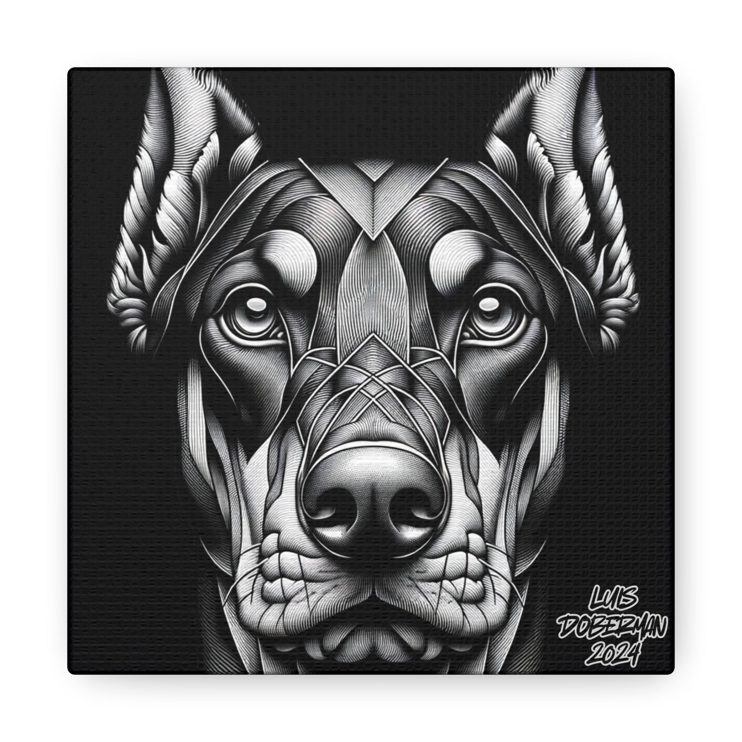 Luis Doberman 2024 Edition 046 Canvas