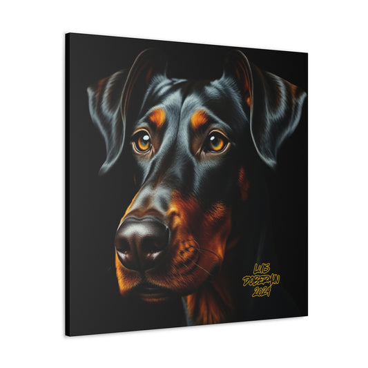 Luis Doberman 2024 Edition 014 Canvas Gallery Wraps