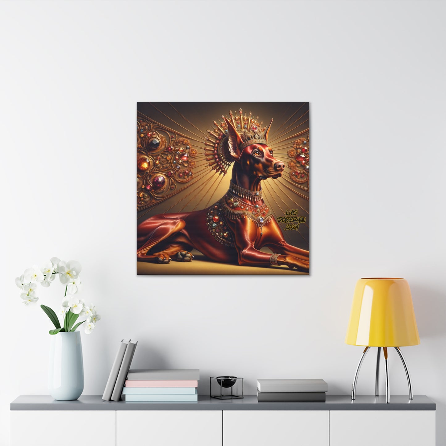 Luis Doberman 2024 Edition 028 Canvas