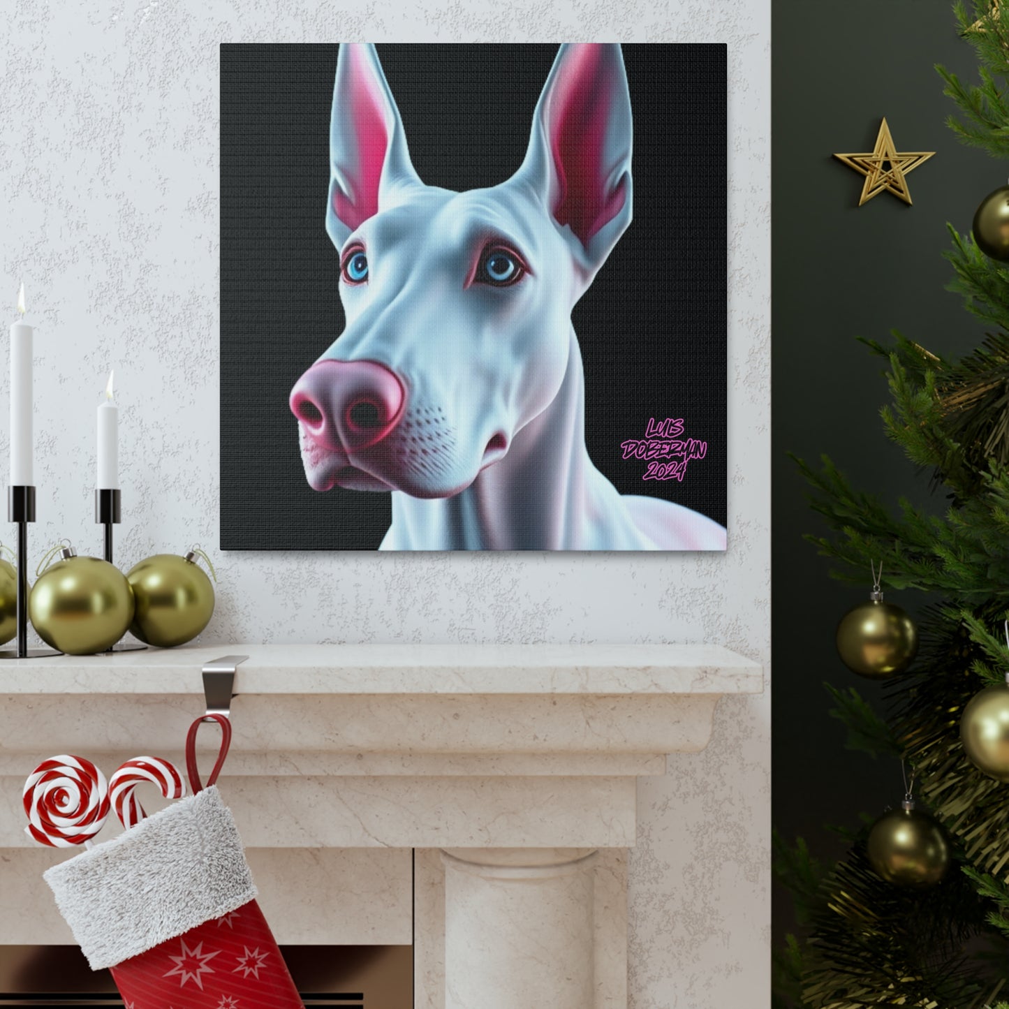 Luis Doberman 2024 Edition 009 Canvas