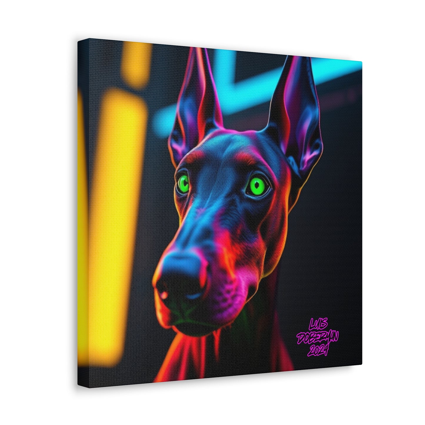 Luis Doberman 2024 Edition 002 Canvas